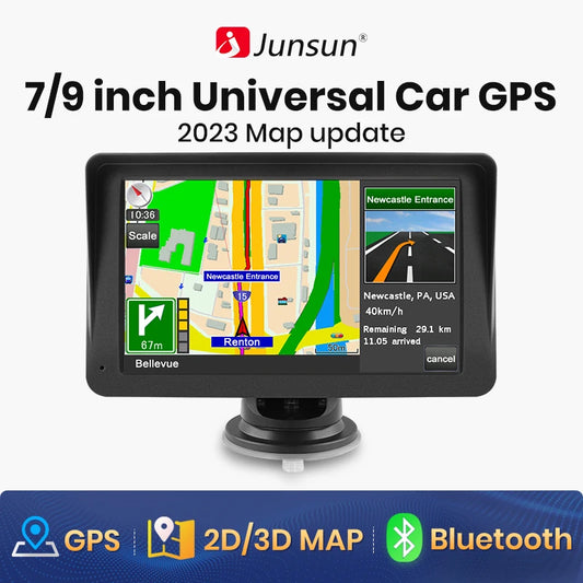 cran tactile de navigation GPS pour voiture
