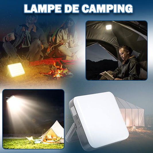 Lanterne de camping portable aste avec écran LCD